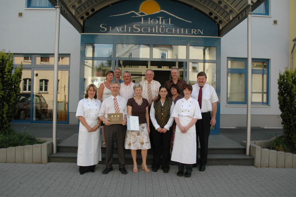 Akzent Hotel Stadt Schluechtern ***S מראה חיצוני תמונה